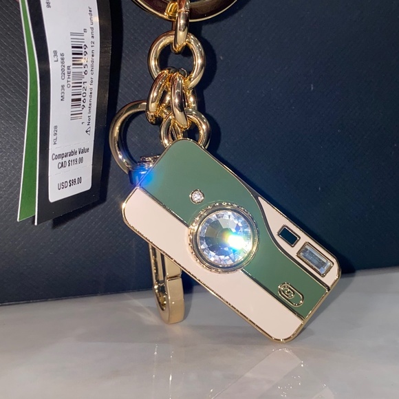 Kate Spade Picture This Metal Camera Bag Charm - Picture 8 of 9